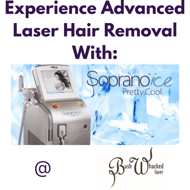 Experience Advanced Laser Hair Removal with Alma Soprano ICE at Bush Whacked Laser in Edmonton
