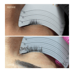 Lash rehab from aging lashes with sparse gaps